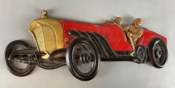 1966 Sexton Vintage Indy Race Car Wall Plaque