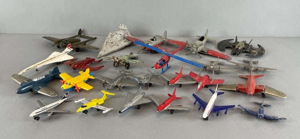 Group of Assorted Die-Cast Planes and More