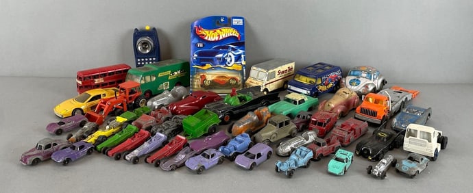 Group of Assorted Vintage Die-Cast Vehicles