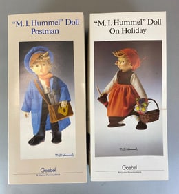 Group of 2 Goebel Hummel Porcelain Dolls
