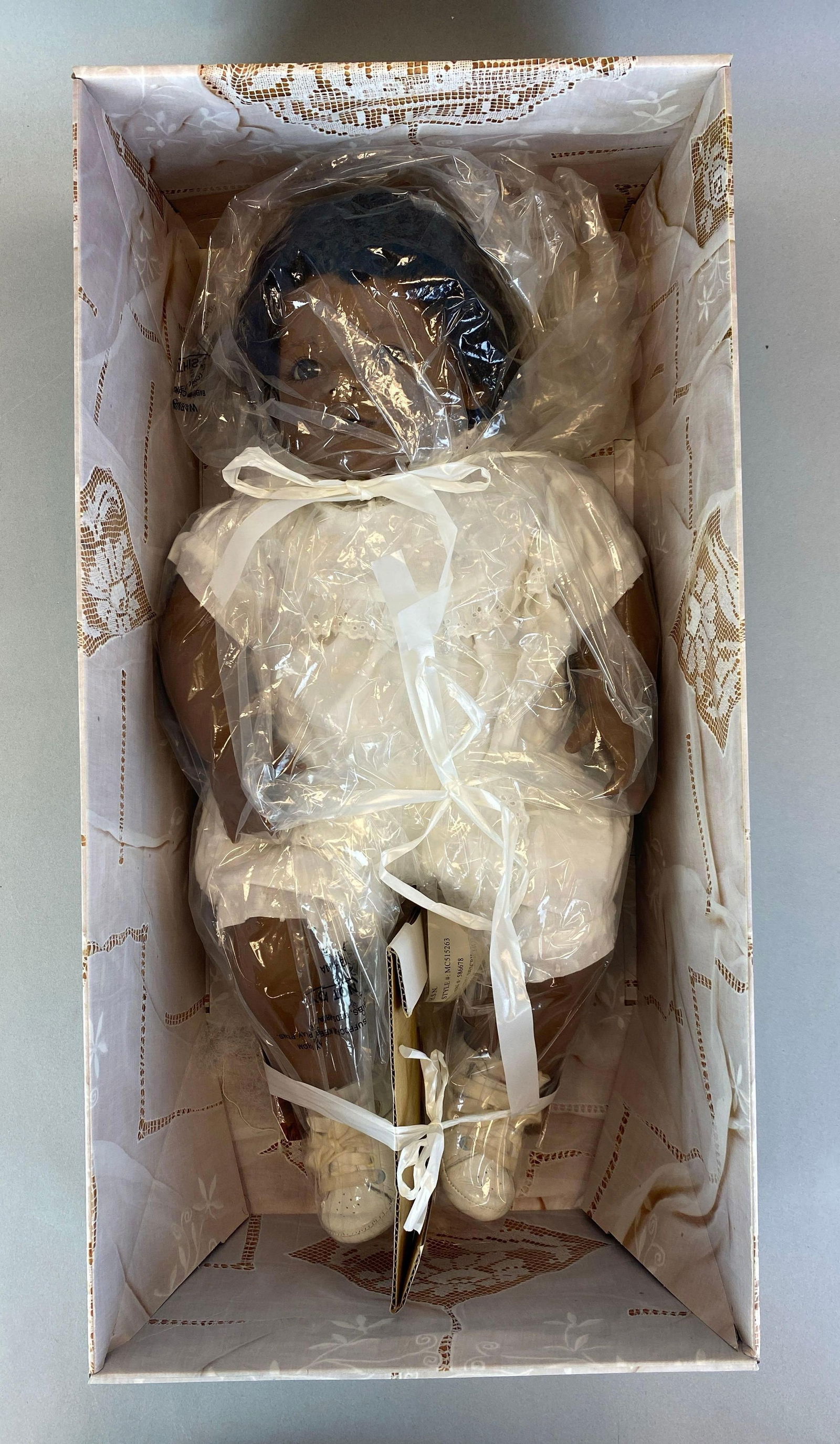 Mattel Annette Himsedt Mo Porcelain Doll: 1990/1991, In original box, measures 22 inches tall