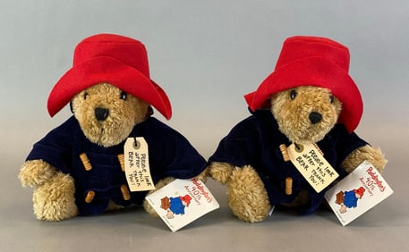 Group of 2 Paddington Teddy Bears