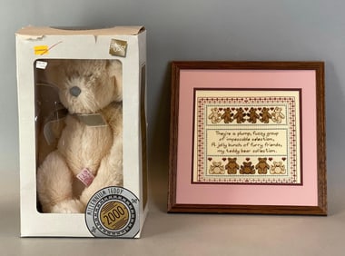 Group of 2 Teddy Bear Items