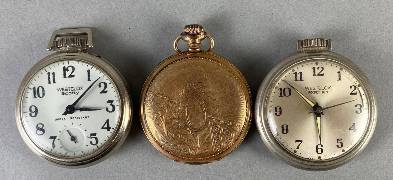 Group of 3 Pocket Watches (1 of 5)
