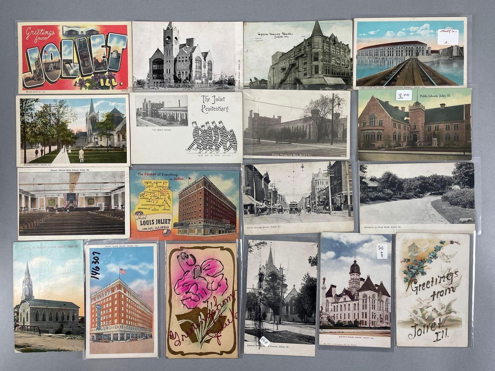 Postcards - 200+ Joliet Illinois (1 of 4)