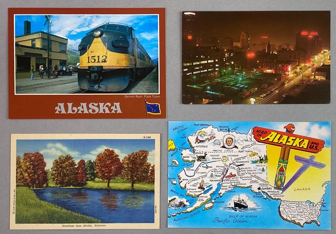 Postcards States Linen, Real Photo (1 of 4)