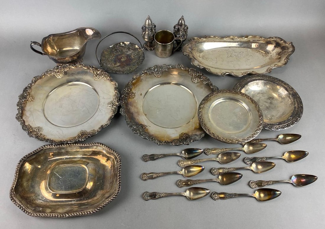 Group of Silver Plated Items (1 of 10)