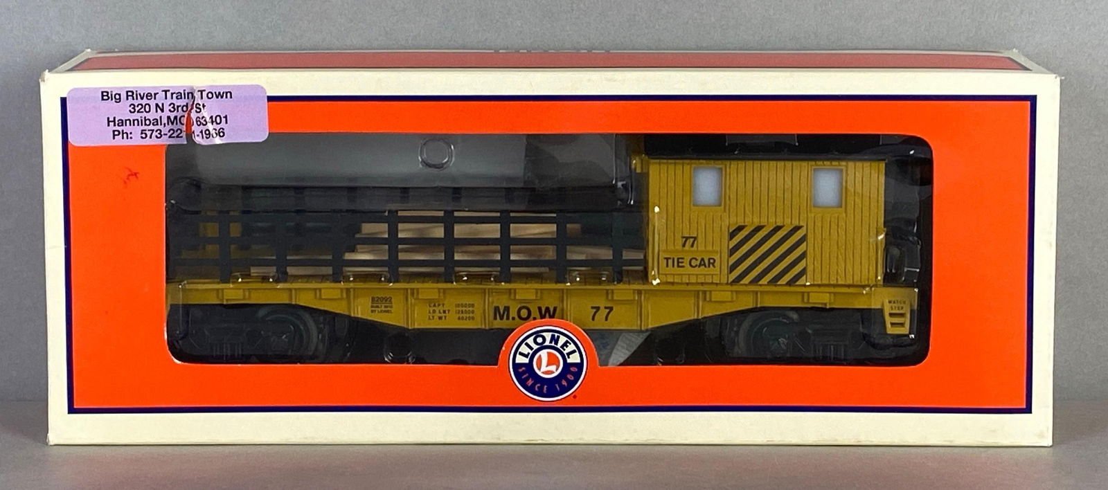 Lionel O Scale MOW Tie Car No. 77 (1 of 3)