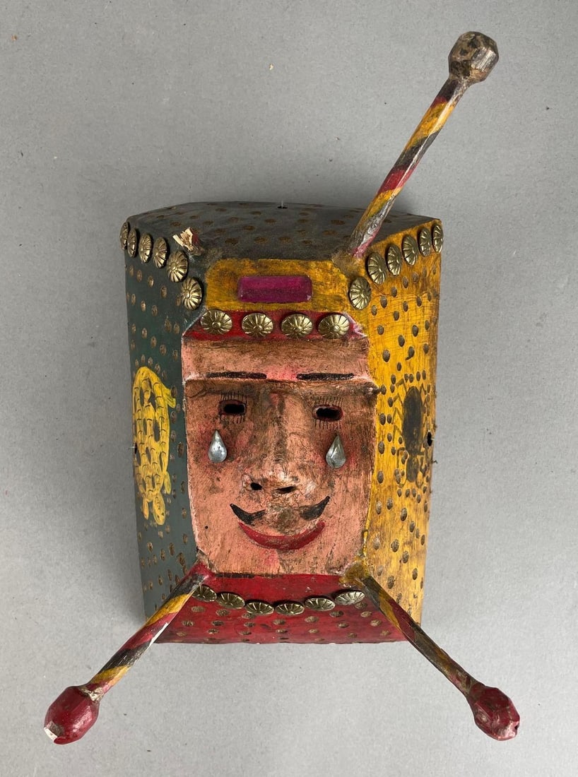 Mexican Folk Art Mask (1 of 4)