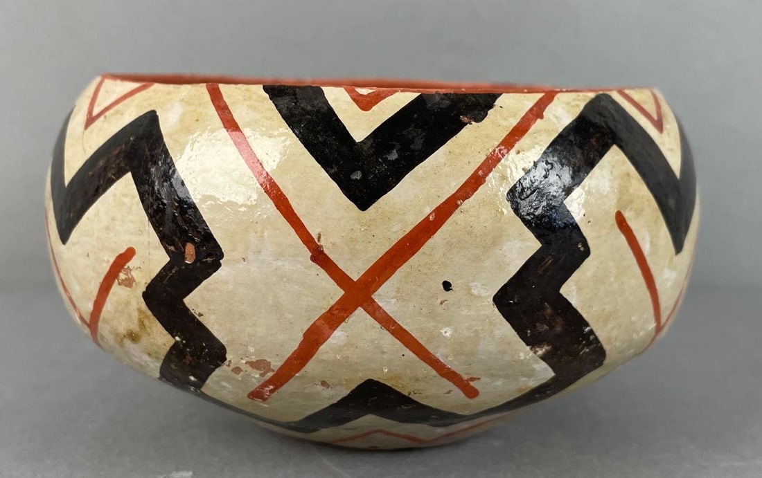 Peruvian Shipibo Pottery Bowl (1 of 4)