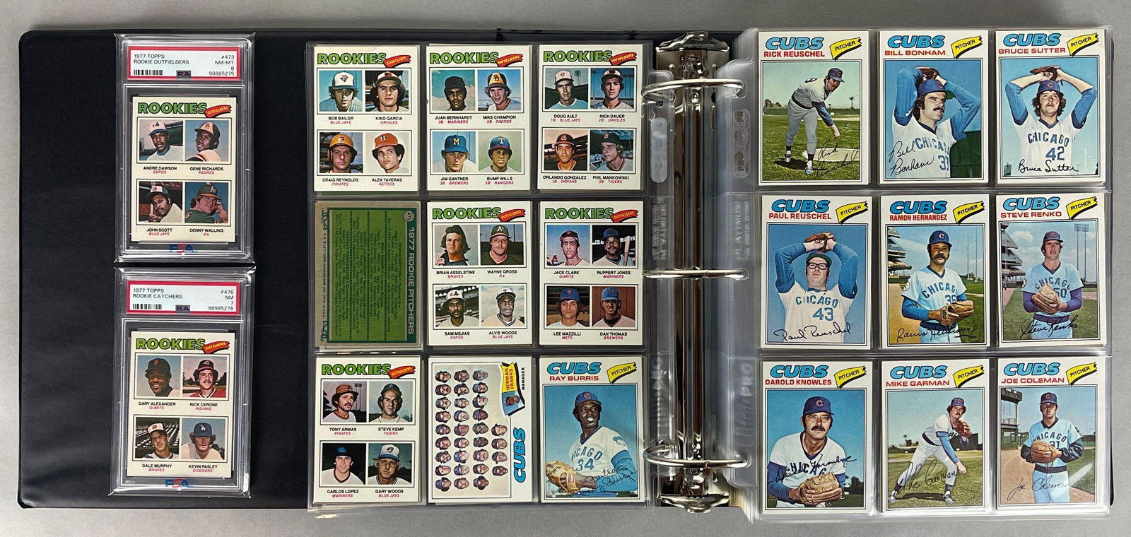 1977 Topps Baseball Complete High Grade Set with PSA Dawson and Murphy Rookies (1 of 20)
