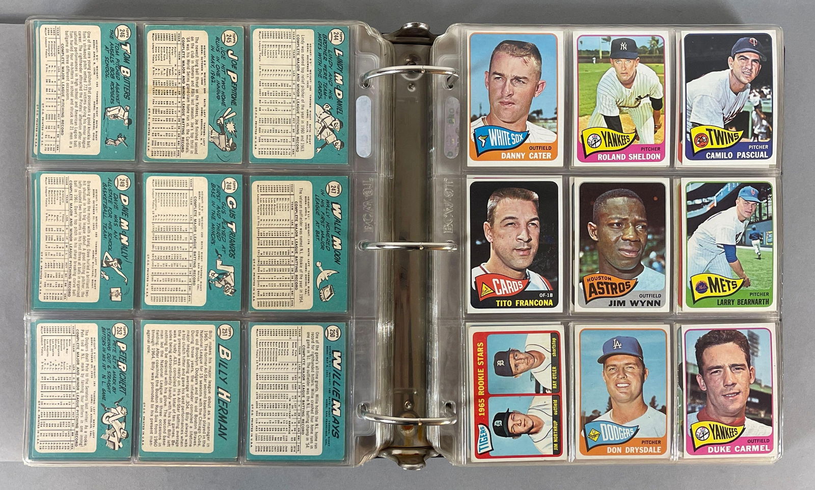 1965 Topps Baseball Complete High Grade Set (1 of 20)