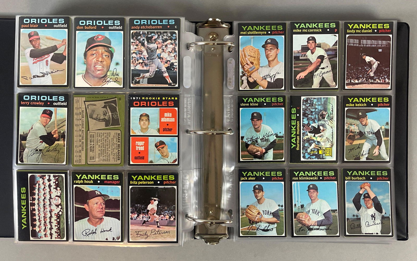 1971 Topps Baseball Complete High Grade Set with 23 - PSA Graded (1 of 20)
