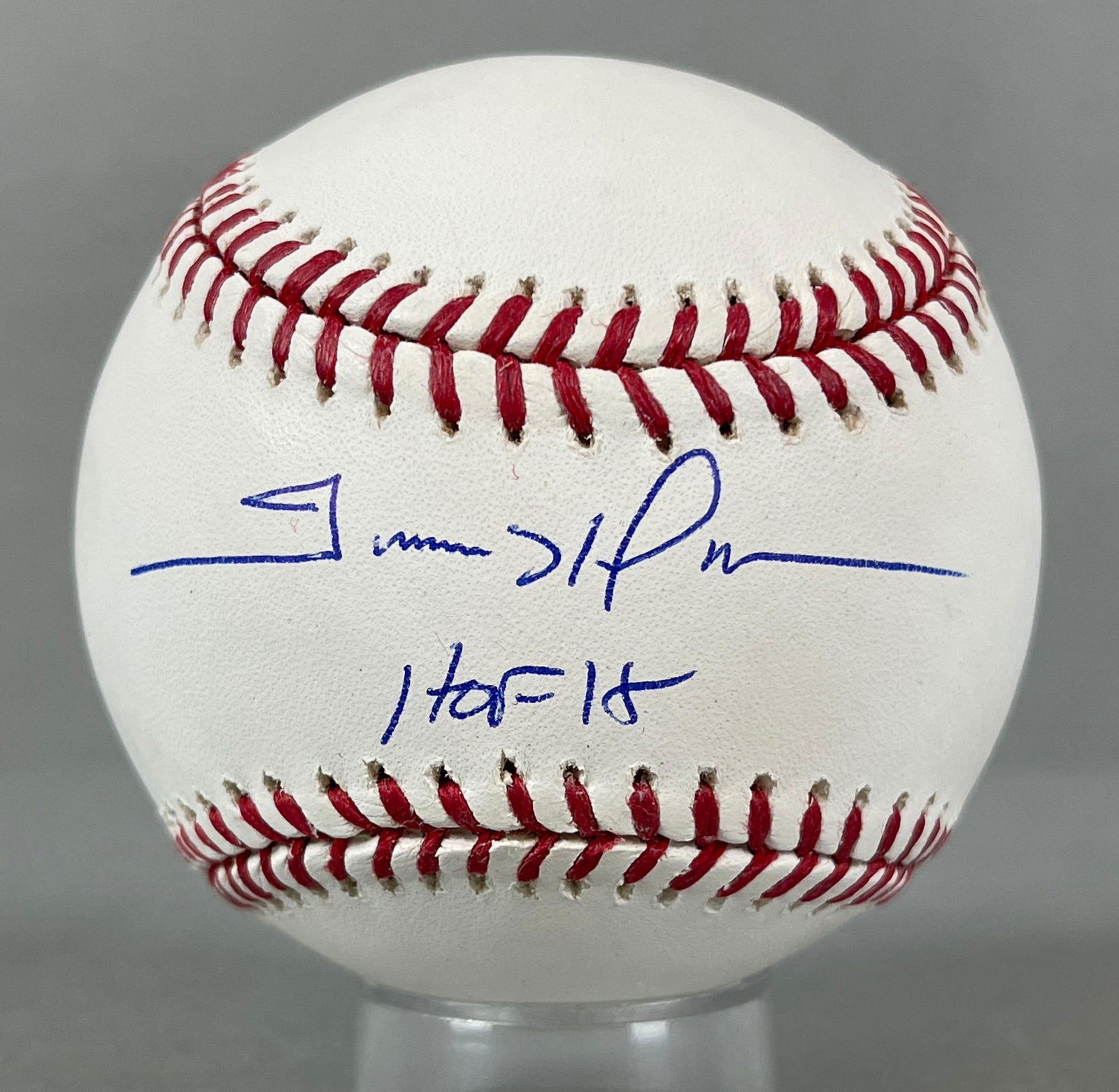 Trevor Hoffman Signed Official MLB Rawlings Baseball with Inscription: Autographed Trevor Hoffman HOF 18, We guarantee this to pass a 3rd party authentication, Case included