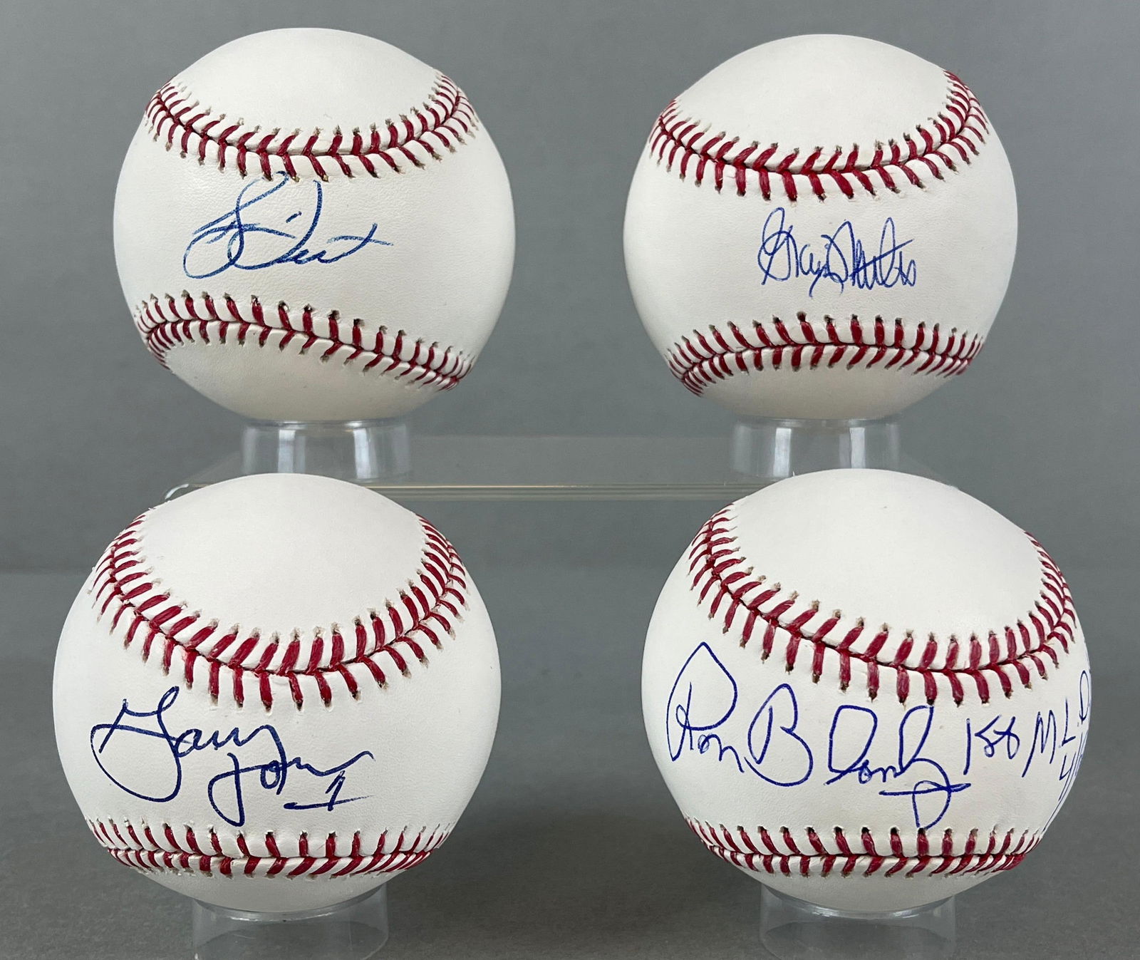 4 - 1970s New York Yankees Signed Official MLB Rawlings Baseballs (1 of 3)