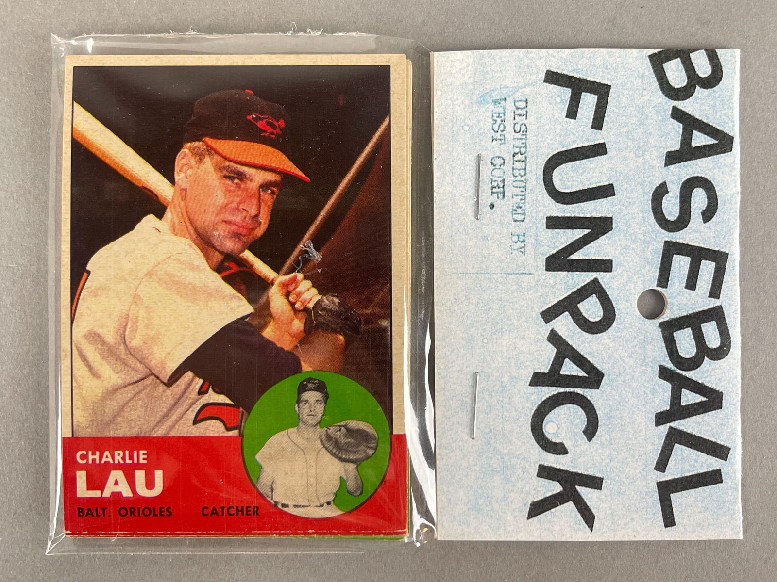 1963 Topps Baseball West Corps. Cello Fun Pack (1 of 2)
