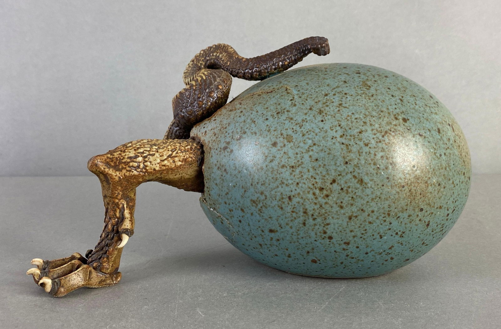 1990 Dennis Thompson Hatching Dragon Egg Sculpture (1 of 6)