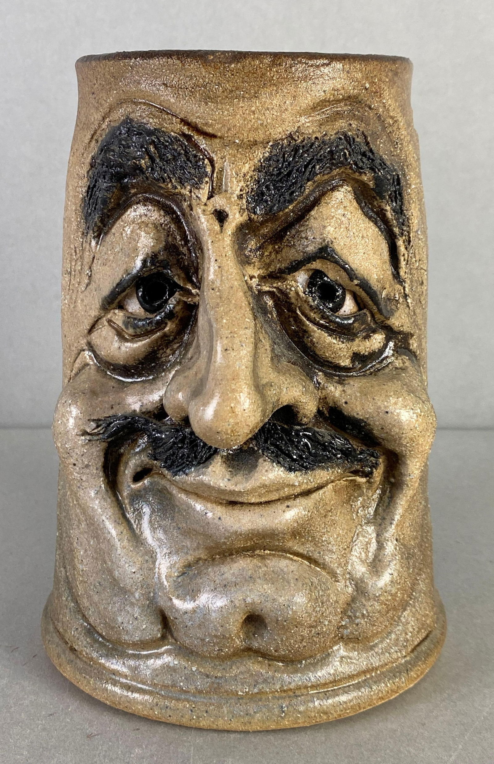 Ed Klimek Face Art Pottery (1 of 5)