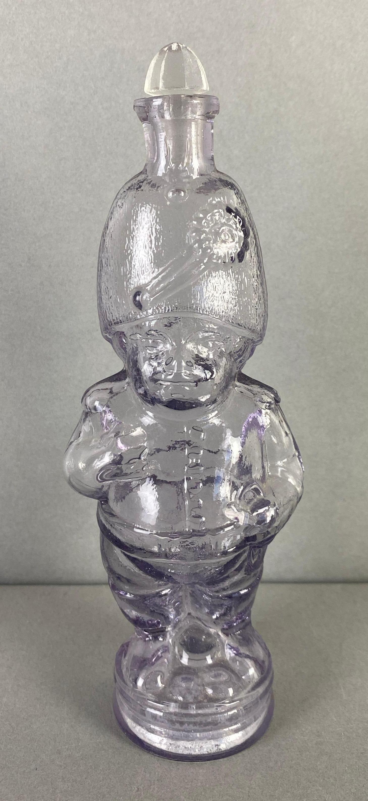 Antique French Soldier Cologne Figural Bottle (1 of 3)