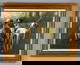 J. Banks Hunting Dogs Oil Painting on Canvas