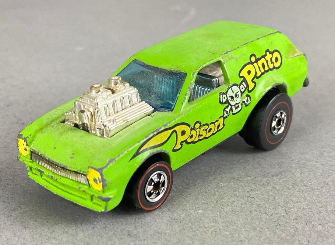 1975 Hot Wheels Redline Die-Cast Poison Pinto Car (1 of 6)