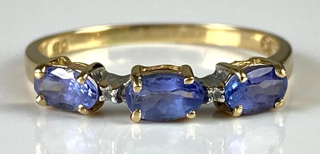 14K Gold Tanzanite Ring (1 of 6)