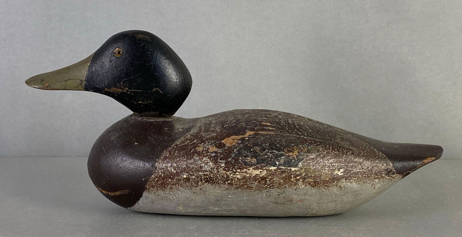 Bluebill Hen Duck Hand Painted Wood Decoy (1 of 5)