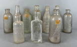 Group of Antique Glass Hutchinson Bottles and Others