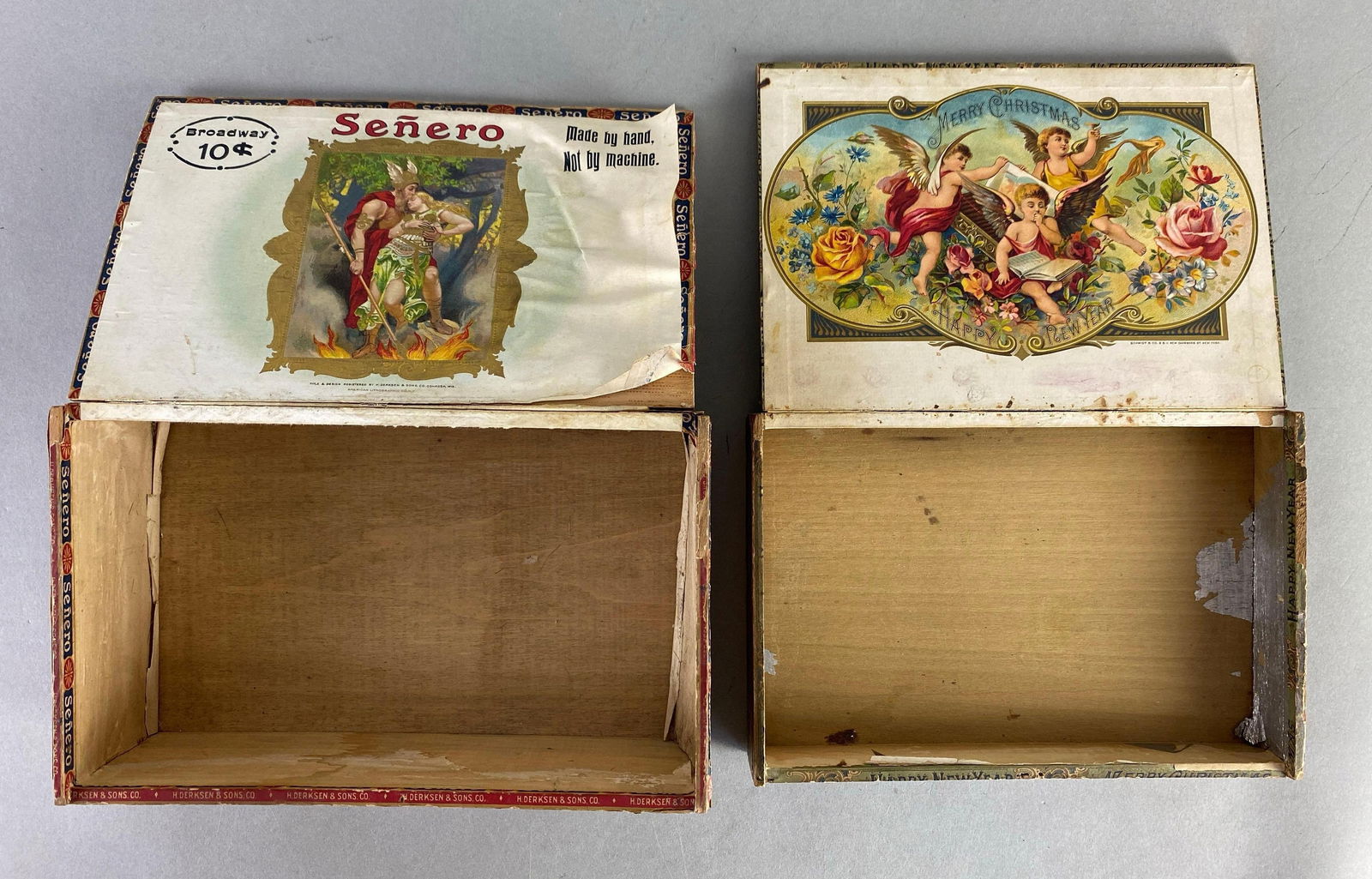 Group of 2 Vintage Cigar Boxes (1 of 3)