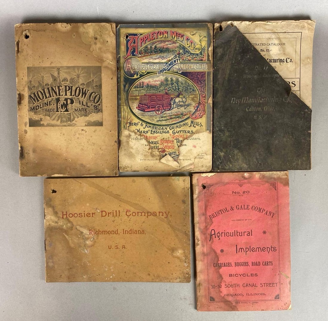 Group of 5 Antique Midwest Agriculture Brochures (1 of 2)