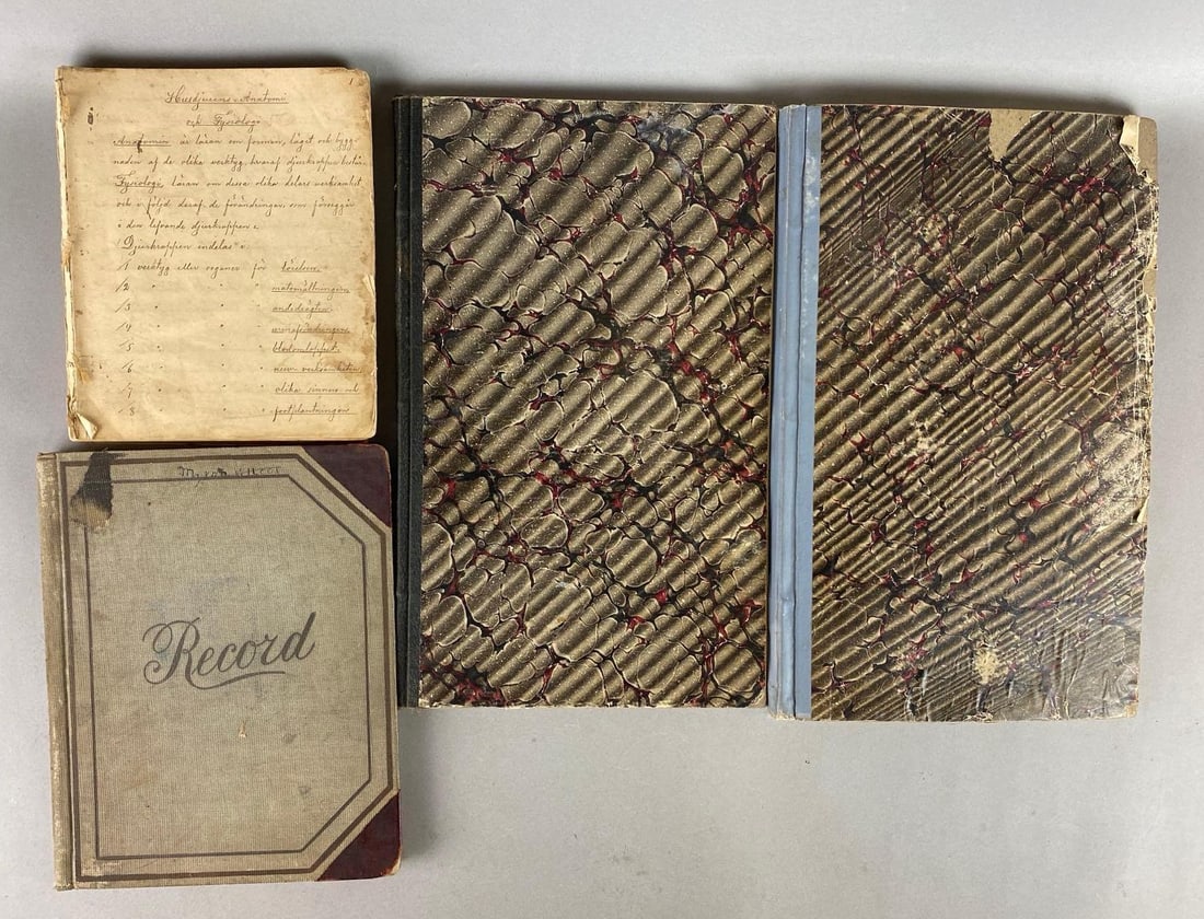 Group of 4 Ledgers (1 of 3)