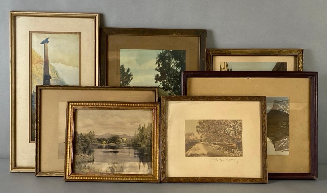 Group of 7 Lithograph Art Prints (1 of 4)