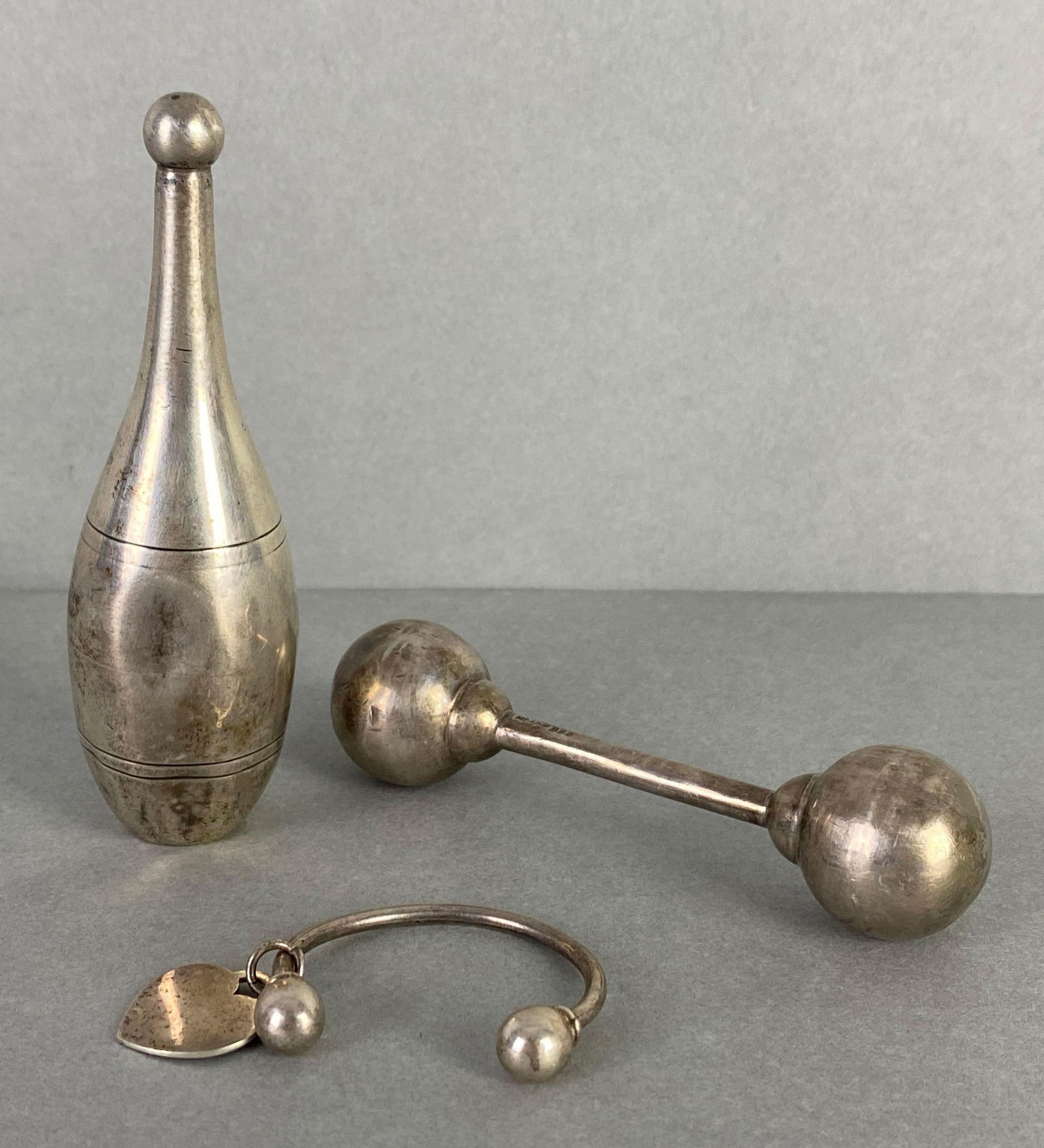 Group of 3 Sterling Silver Infant Toys (1 of 5)
