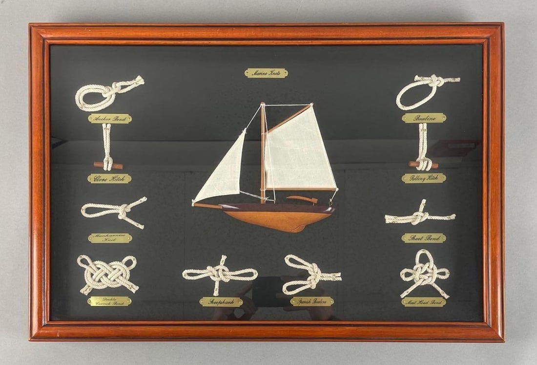 Marine Knots Shadowbox Display (1 of 2)