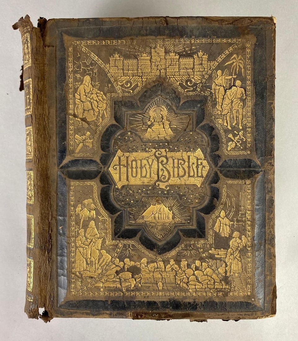 1891 Self-Pronouncing Edition Holy Bible (1 of 12)