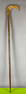 Lacquered Rams Horn Handled Walking Cane