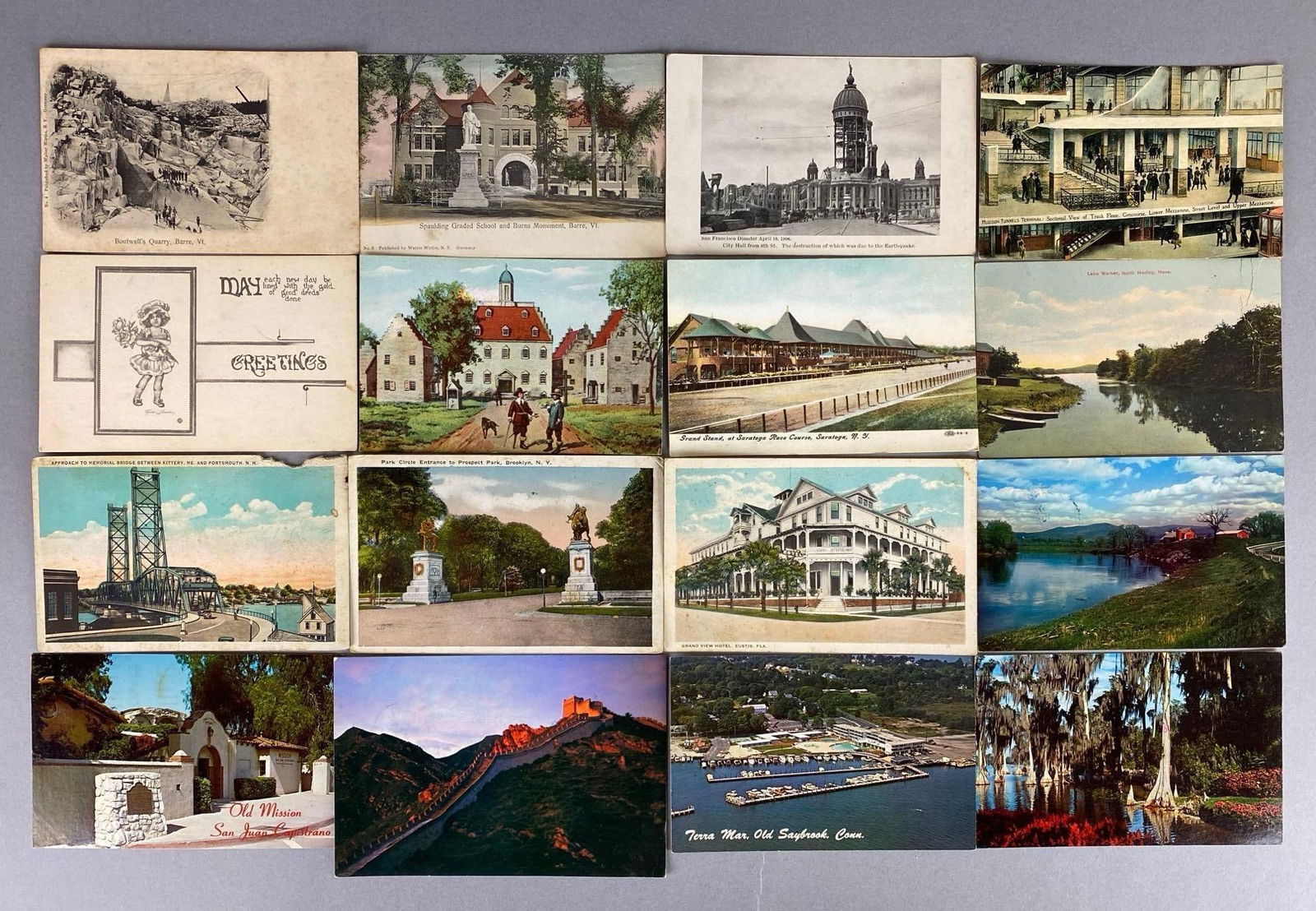 Group of 130+ Assorted Postcards and More (1 of 5)