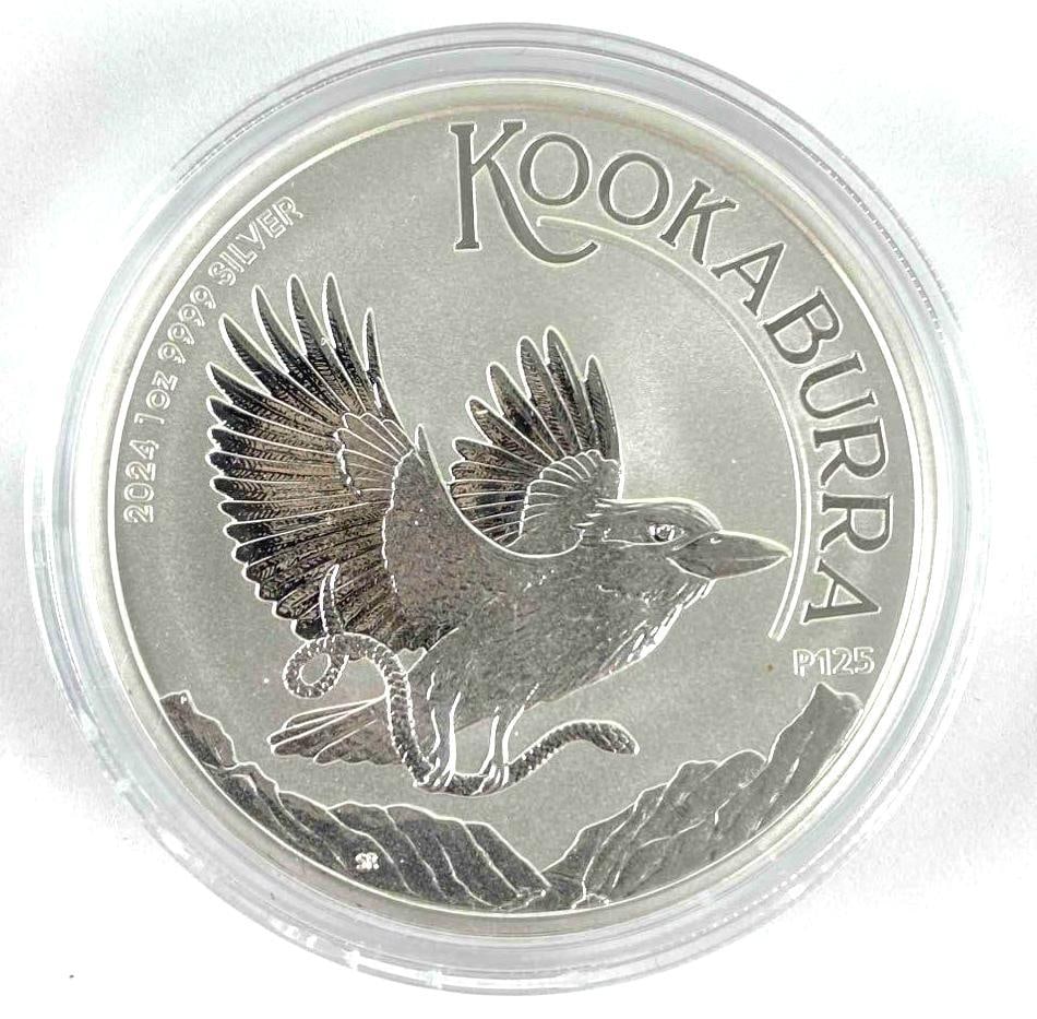 2024 Australia Kookaburra $1 1 oz .999 Fine Silver Round: 2024 Australia Kookaburra $1 1 oz .999 Fine Silver Round