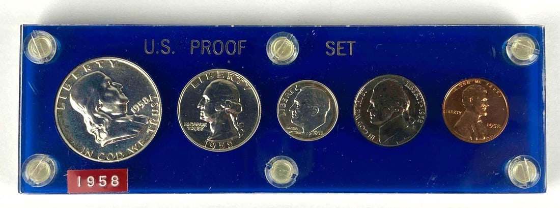 1958 US Silver Proof Coin Set (1 of 2)