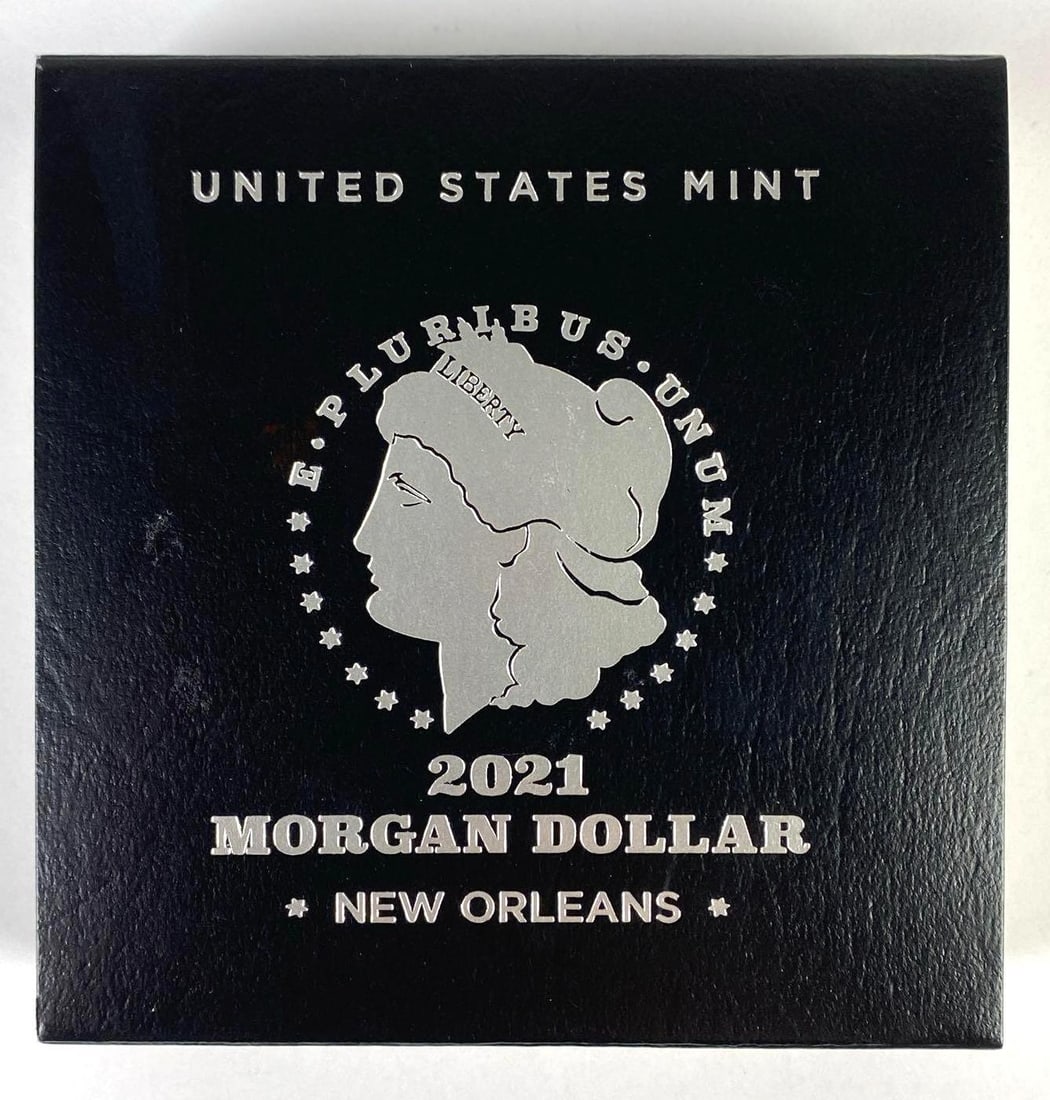 Uncirculated 2021-O US $1 Morgan Silver Dollar (1 of 4)