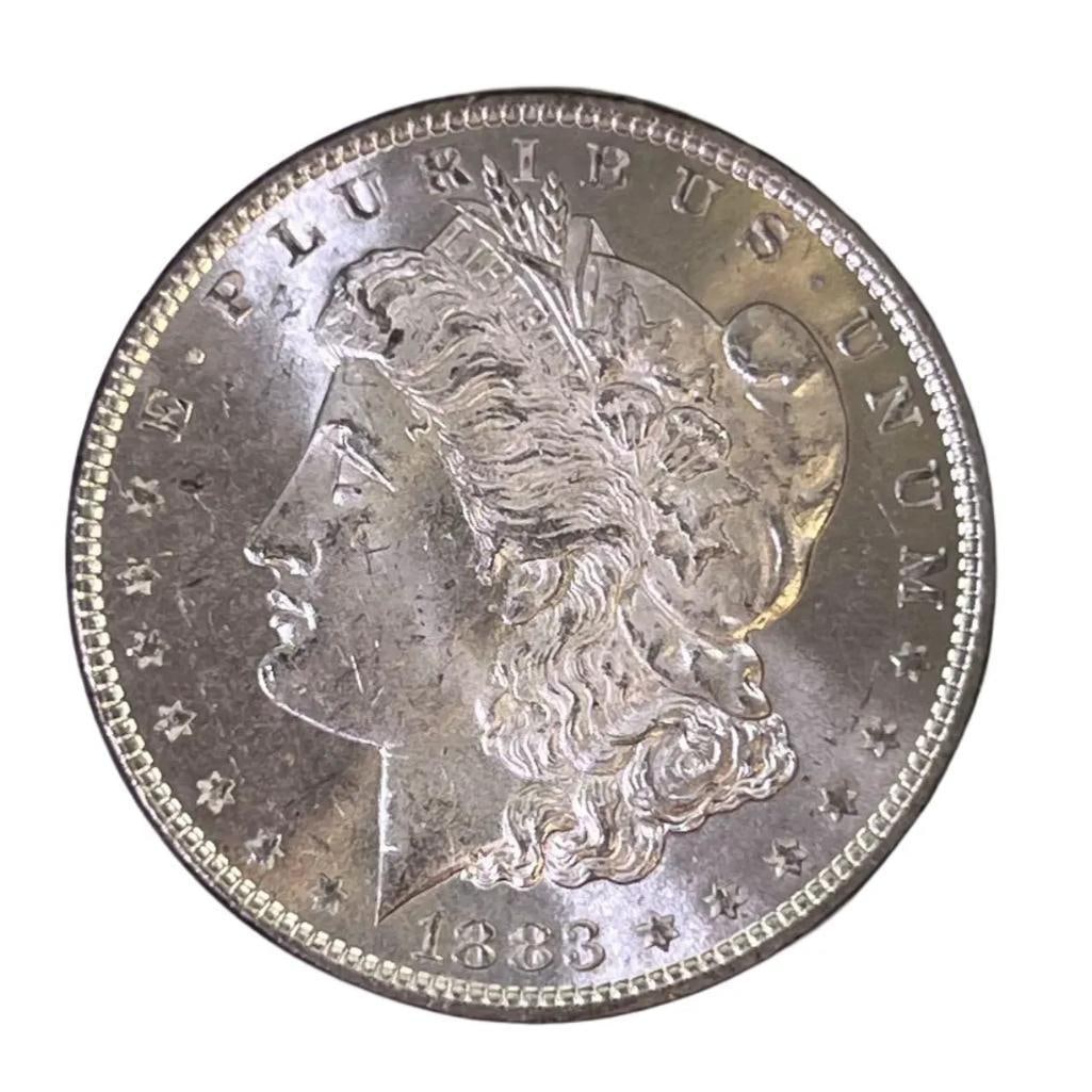 1883 P US Morgan Silver Dollar (1 of 2)