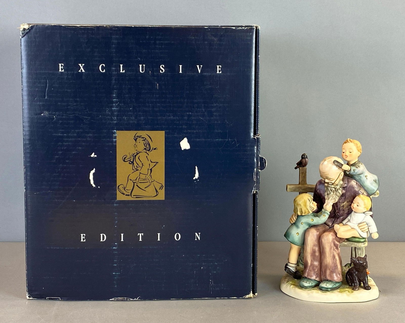 Hummel Goebel Limited Edition At Grandpas Porcelain Figurine (1 of 7)