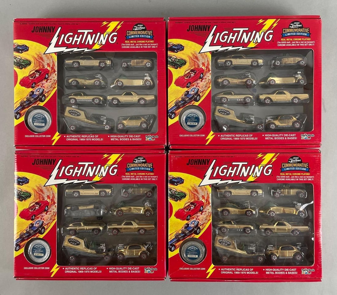 Group of Johnny Lightning Limited Edition Die-Cast Vehicle Sets (1 of 3)