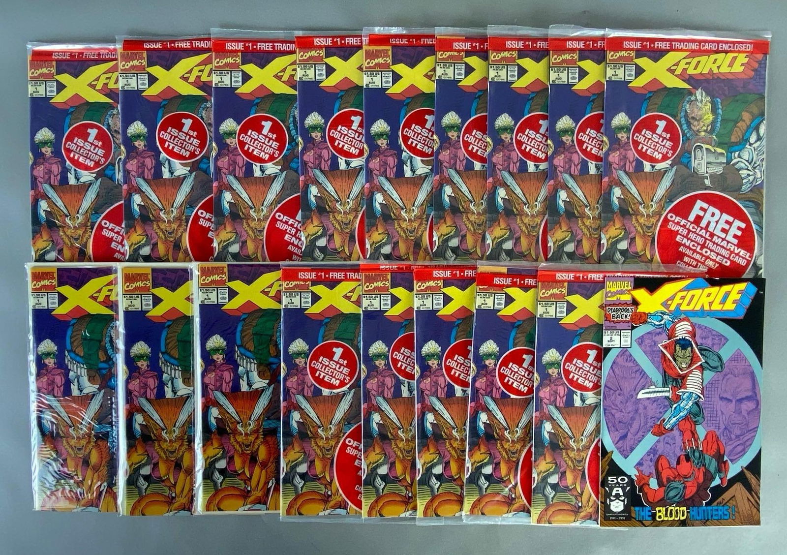 Group of 18 Marvel X-Force Comic Books (1 of 3)
