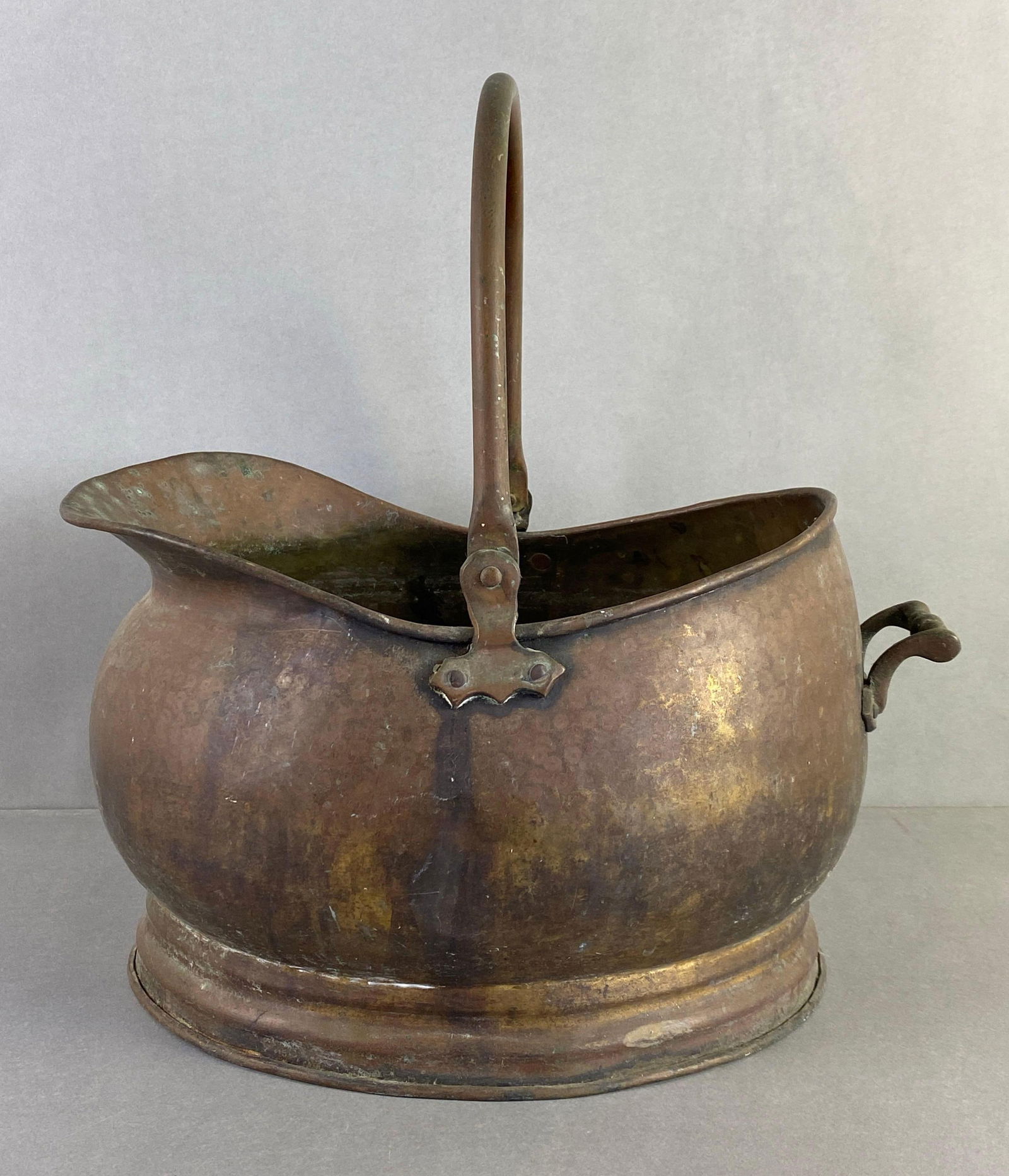 Hand Forged Brass Fireplace Coal Bucket (1 of 6)