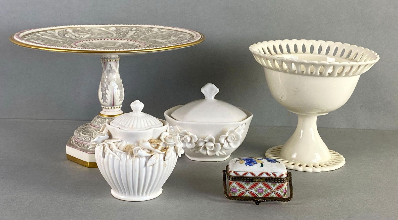 Group of 5 Assorted Porcelain Items (1 of 5)