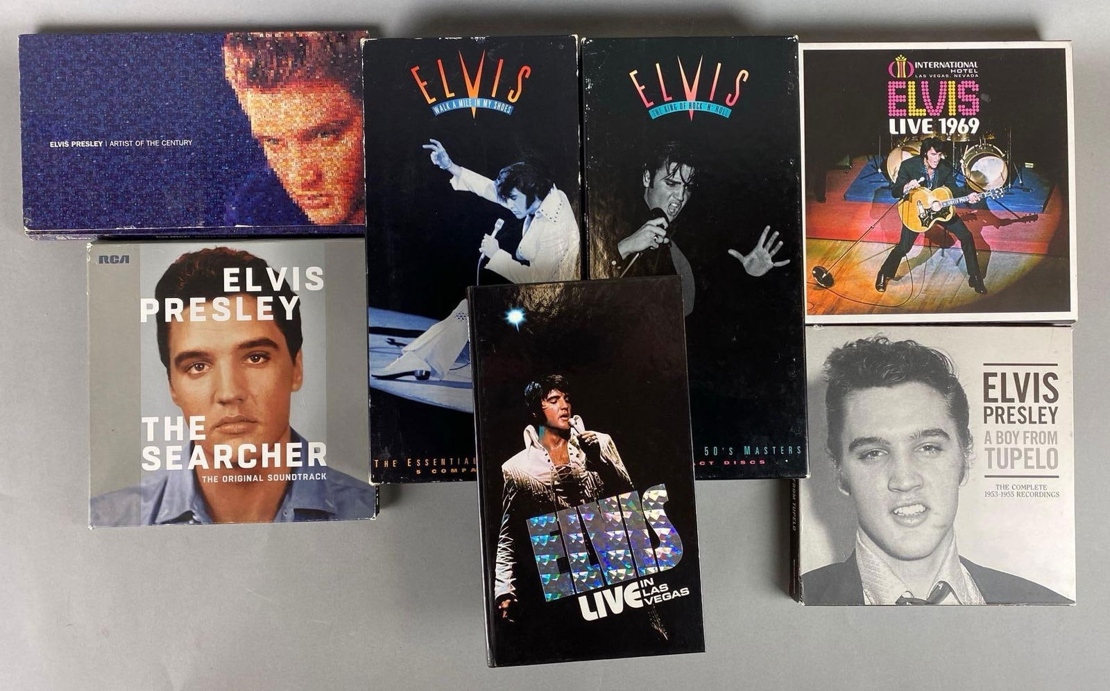 Group of 7 Elvis Presley Deluxe Disc Sets (1 of 6)