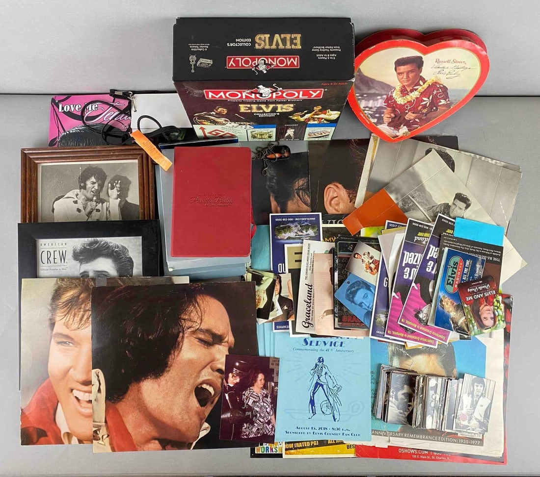 Group of Elvis Presley Ephemera and More (1 of 3)