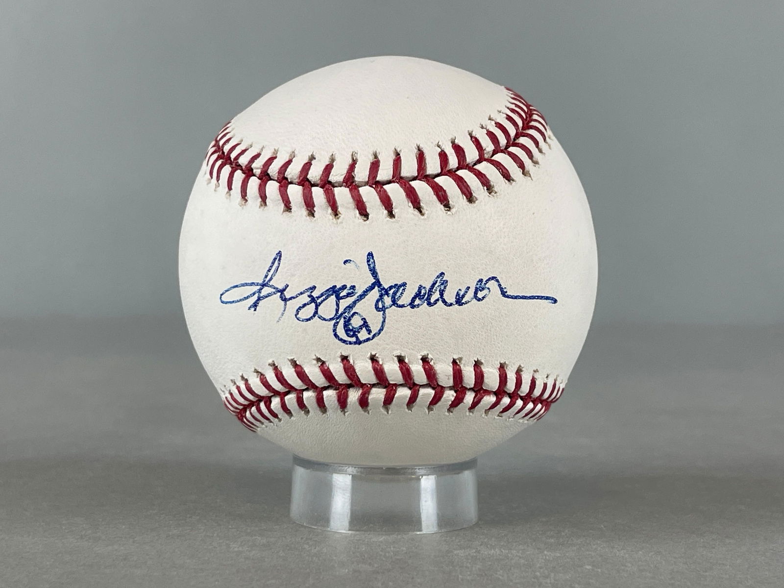 Reggie Jackson Signed Official MLB Rawlings Baseball with JSA COA (1 of 4)