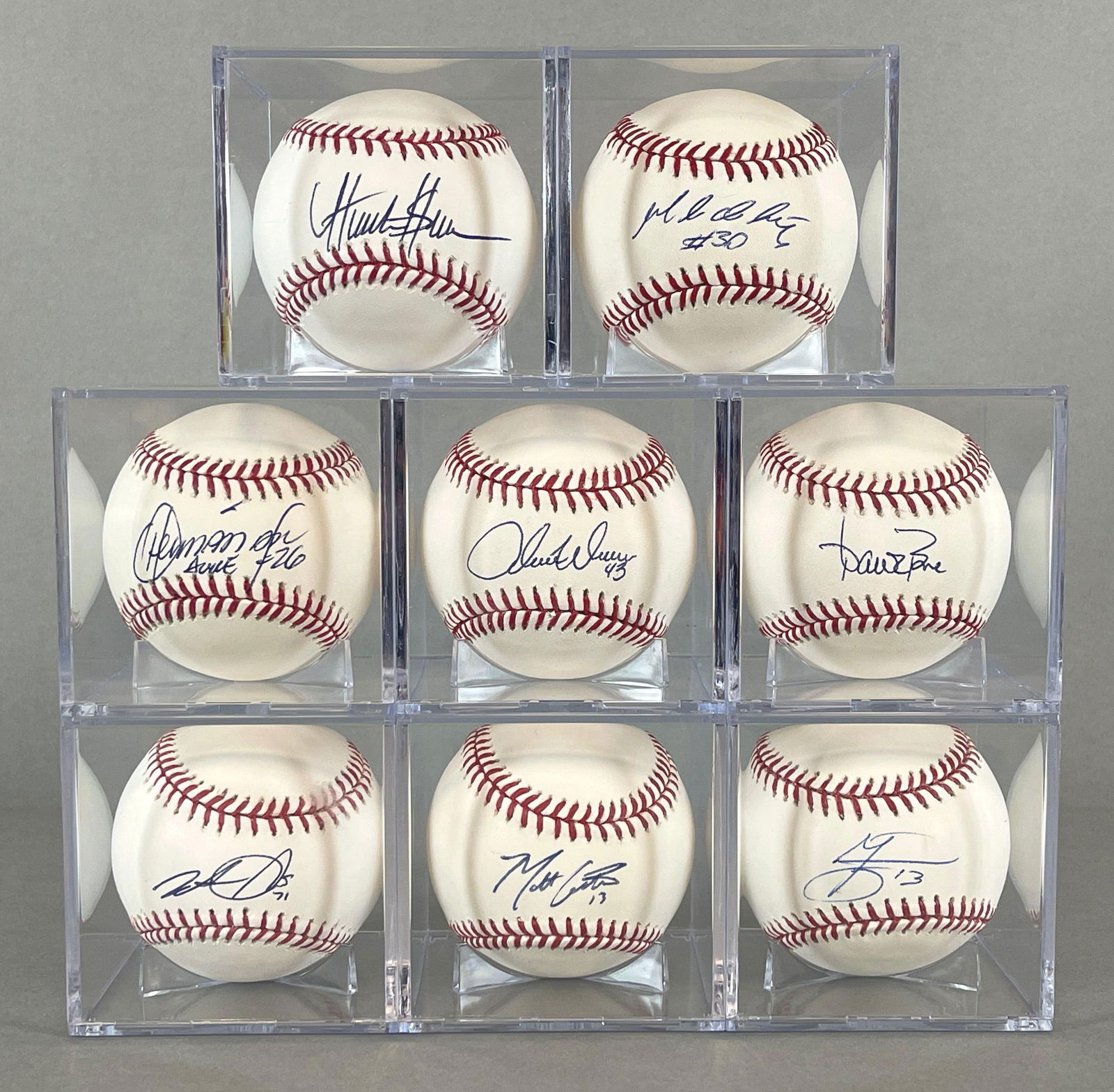 8 - Players from 2000s Signed Official MLB Rawling Baseballs (1 of 2)